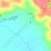 Леонидово地形图、海拔、地势