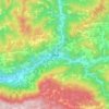 高峰镇地形图、海拔、地势