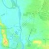 Río Seco地形图、海拔、地势