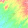 San Juan de Dios地形图、海拔、地势
