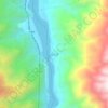 热水塘地形图、海拔、地势