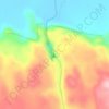 Twin Falls地形图、海拔、地势