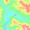 尕朵乡地形图、海拔、地势