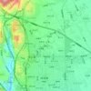 周家庄地形图、海拔、地势