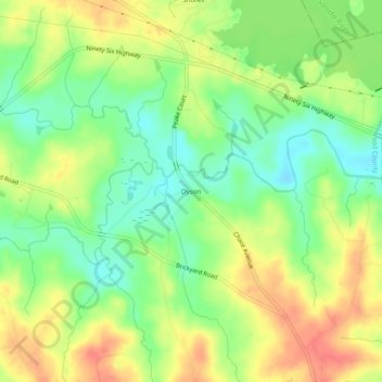 Dyson地形图、海拔、地势