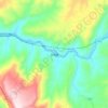 石角镇地形图、海拔、地势