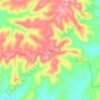 Rueter地形图、海拔、地势