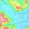 同德屯地形图、海拔、地势