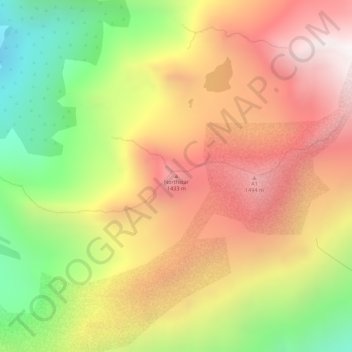 Northstar地形图、海拔、地势