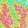 泰山乡地形图、海拔、地势