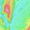 Les Geymonds地形图、海拔、地势