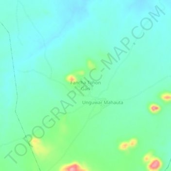 Fancha Tohon Gari地形图、海拔、地势