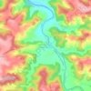 Arens de Lledó / Arenys de Lledó地形图、海拔、地势