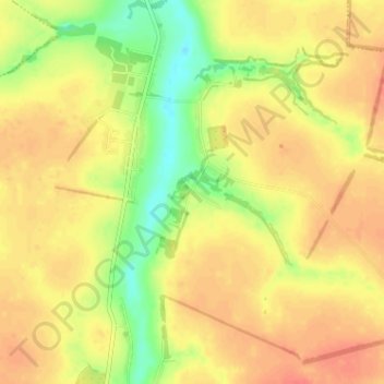 Viktorovka地形图、海拔、地势