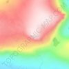 Folarskardnuten地形图、海拔、地势