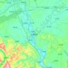 五通桥区地形图、海拔、地势