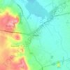 Ypacaraí地形图、海拔、地势