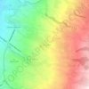 Tan Rouge地形图、海拔、地势