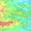 Pech-Saalamou地形图、海拔、地势