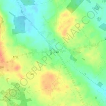Loughanavally地形图、海拔、地势