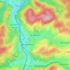 Birkelbach地形图、海拔、地势