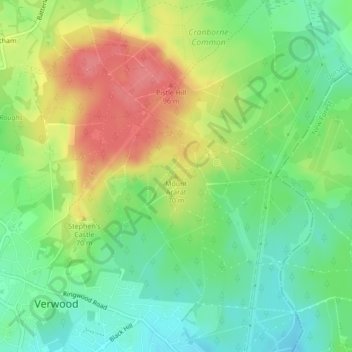 Mount Ararat地形图、海拔、地势