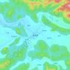 枫湾镇地形图、海拔、地势