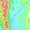 沙子乡地形图、海拔、地势