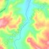 Cham i Alasiyaw地形图、海拔、地势