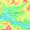 Neue Welt地形图、海拔、地势