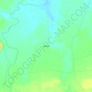 Satélite地形图、海拔、地势