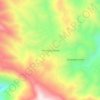 San Miguel Cuevas地形图、海拔、地势