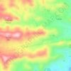 La Majada地形图、海拔、地势