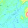 文楼镇地形图、海拔、地势