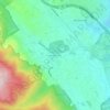 Adobe Corner地形图、海拔、地势