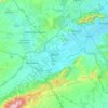 Murcia地形图、海拔、地势