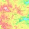 Barranquitas地形图、海拔、地势