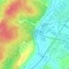 Vers Saint-Anne地形图、海拔、地势