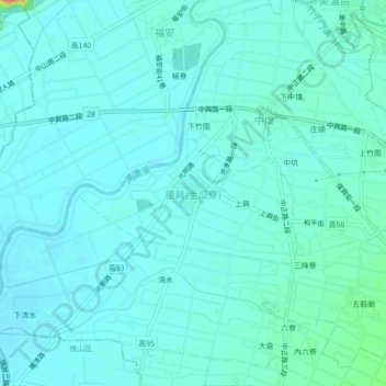 德興地形图、海拔、地势