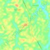 Santa Rosa地形图、海拔、地势
