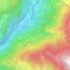 Montfort地形图、海拔、地势