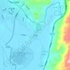 寺门前地形图、海拔、地势
