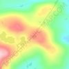 Gråhøin地形图、海拔、地势