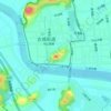 巾山地形图、海拔、地势