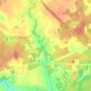 Косово地形图、海拔、地势