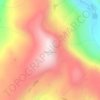 Raudbergsnuten地形图、海拔、地势