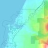 Cleone地形图、海拔、地势