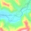 Zuñiga地形图、海拔、地势