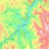 甘洛县地形图、海拔、地势