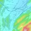 槽下地形图、海拔、地势